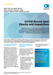 COVID-Secure Spot Checks and Inspections
