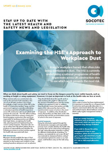 Examining the HSE’s Approach to Workplace Dust