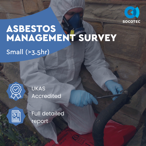 Small (>3.5hr) Asbestos Management survey