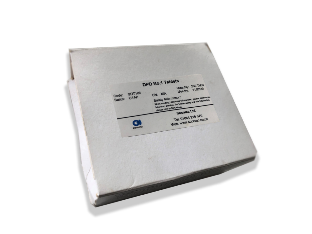 DPD testing tablets